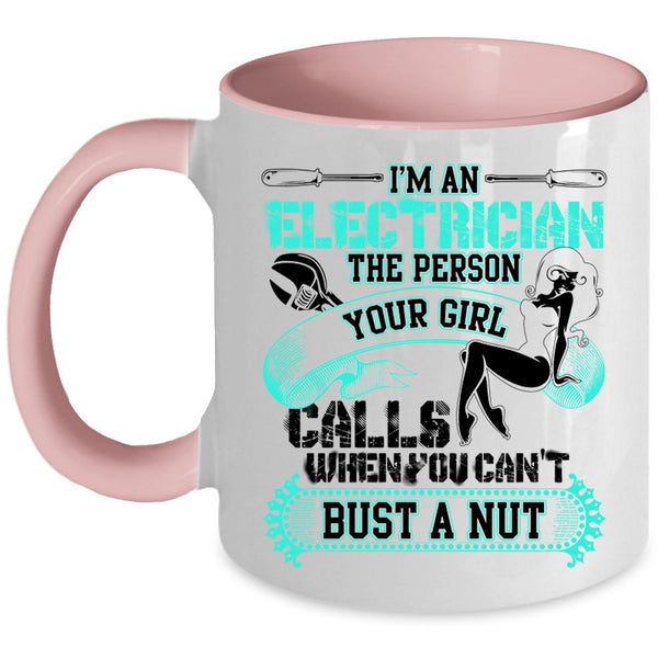 Awesome Electricians Coffee Mug, I'm An Electrician Accent Mug