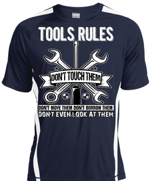 Tools Rules Don't Touch Them T Shirt, Being A Mechanic T Shirt, Cool Shirt