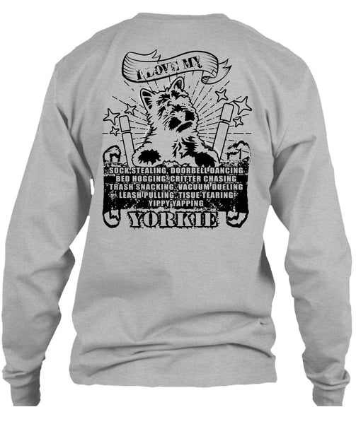 I Love My Yorkie T Shirt, I Love My Dogs T Shirt