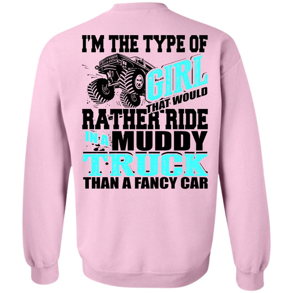 I Love Jeep T Shirt, Ride In A Muddy Truck Sweatshirt