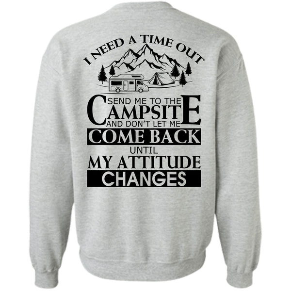 Being A Camper T Shirt, Send Me To The Campsite Sweatshirt