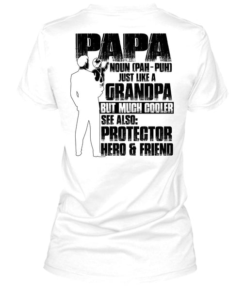 Papa Just Like A Grandpa T Shirt, I Love Trucker T Shirt