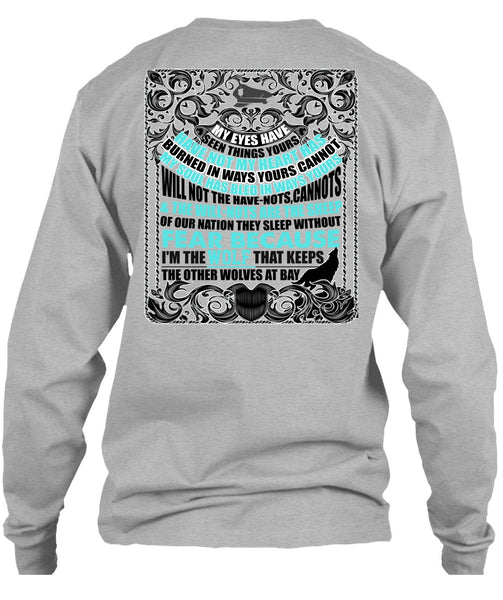 I'm The Wolf T Shirt, I Love Police T Shirt