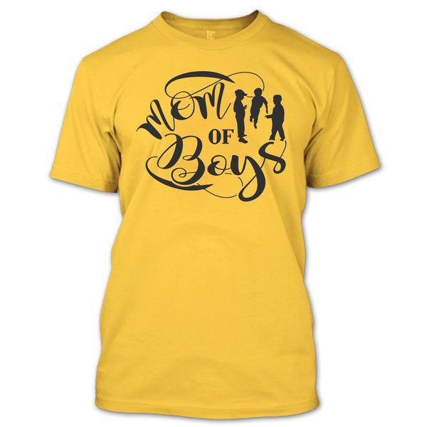 Mom Of Boys T Shirt, Mother And Son T Shirt