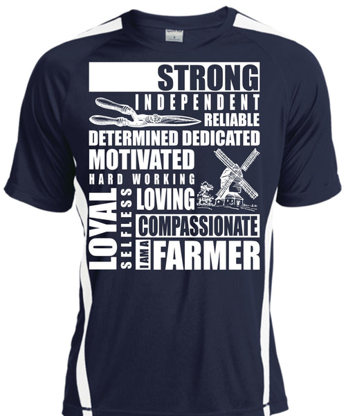 I Am A Farmer T Shirt, Hard Working Loving T Shirt, Cool Shirt