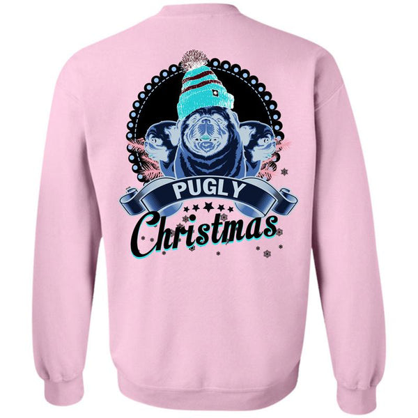 I Love My Dog T Shirt, Pugly Christmas Sweatshirt