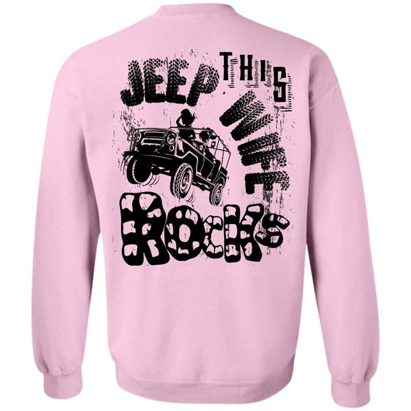 Being A Driver T Shirt, This Jeep Wife Rocks Sweatshirt