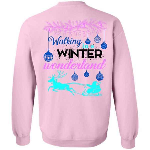 This Girl Loves Christmas T Shirt, Walking Winter Wonderland Sweatshirt