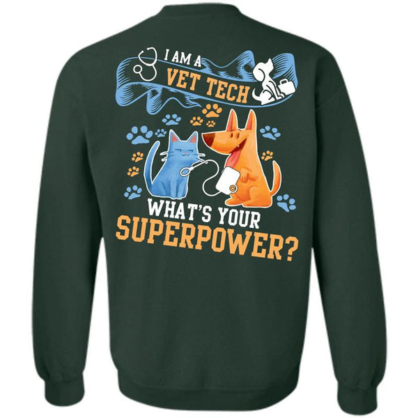 Being A Doctor T Shirt, I Love Vet Tech Sweatshirt