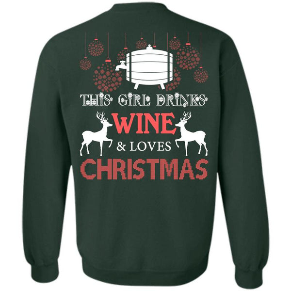Loves Christmas T Shirt, This Girl Loves Christmas Sweatshirt