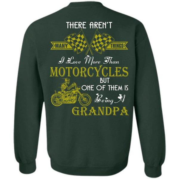 Being A Grandpa T Shirt, I Love Biking Sweatshirt