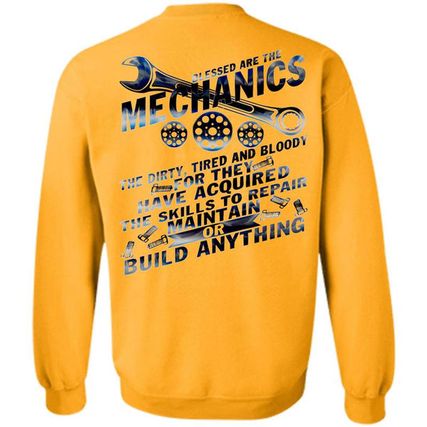 Being A Mechanic T Shirt, Blessed Are The Mechanics Sweatshirt