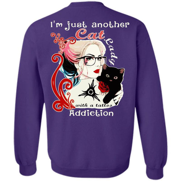 Tattoo Addiction T Shirt, I Love My Cat Sweatshirt
