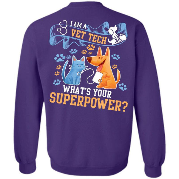 Being A Doctor T Shirt, I Love Vet Tech Sweatshirt