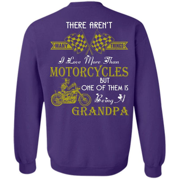 Being A Grandpa T Shirt, I Love Biking Sweatshirt