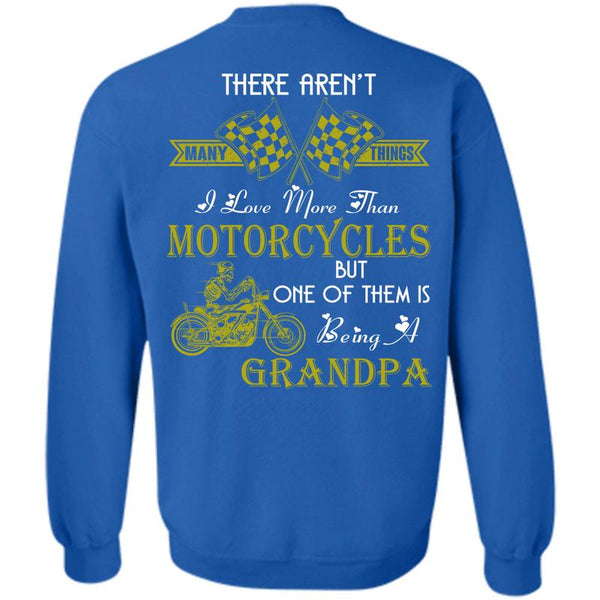 Being A Grandpa T Shirt, I Love Biking Sweatshirt