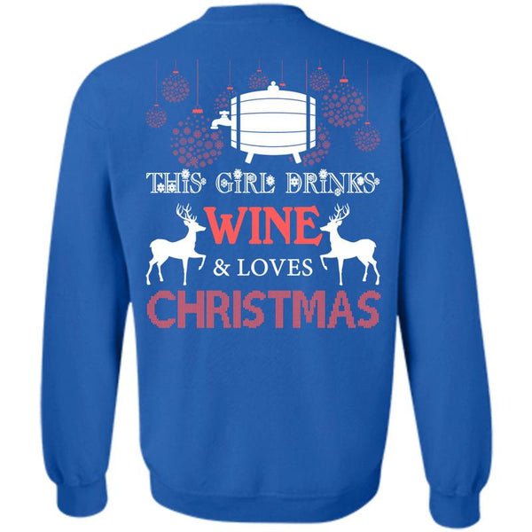 Loves Christmas T Shirt, This Girl Loves Christmas Sweatshirt
