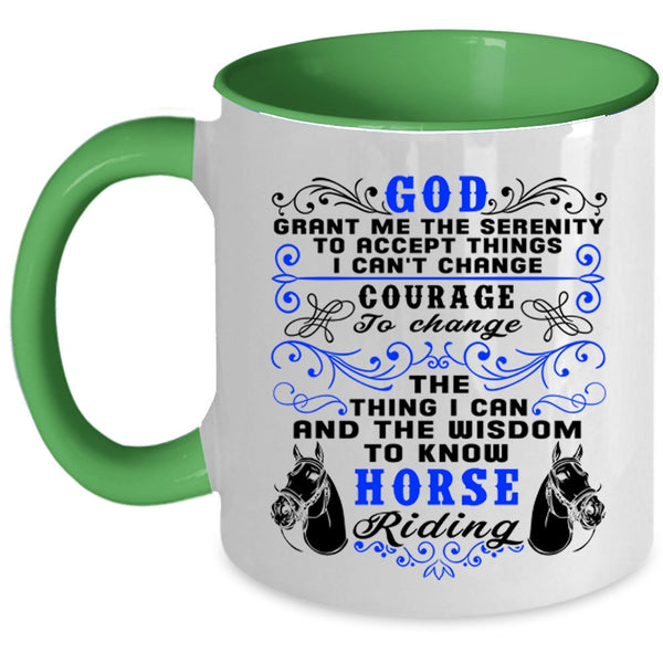 Funny Gift For Equestrian Coffee Mug, Horse Riding Accent Mug