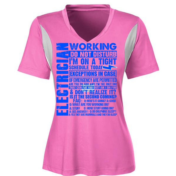 Electrician Working Do Not Disturb T Shirt, I Love Electrician T Shirt, Awesome T-Shirts