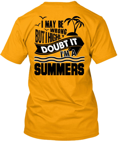 I'm A Summers T Shirt, I Love Fishing T Shirt