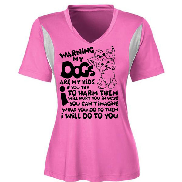 Warning My Dog Are My Kids T Shirt, I Love My Dog T Shirt, Awesome T-Shirts