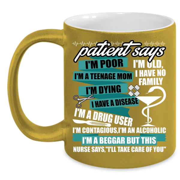 Awesome Nurses Coffee Mug, Funny Gift For Nurses Coffee Cup