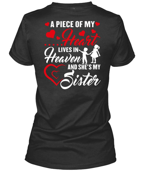She's My Sister T Shirt, Lives In Heaven T Shirt