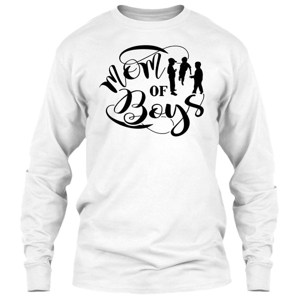 Mom Of Boys T Shirt, Mother And Son T Shirt
