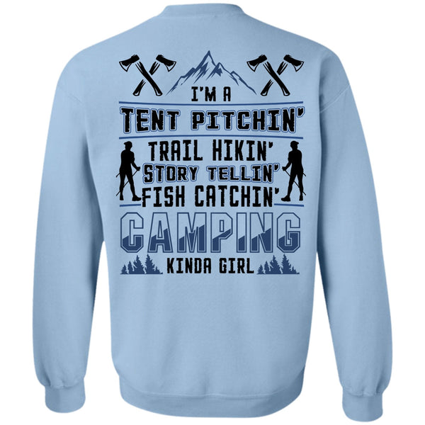 I Love Camping T Shirt, Camping Kinda Girl Sweatshirt