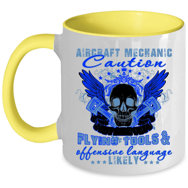 Cool Aircraft Mechanics Coffee Mug, Aircraft Mechanics Accent Mug