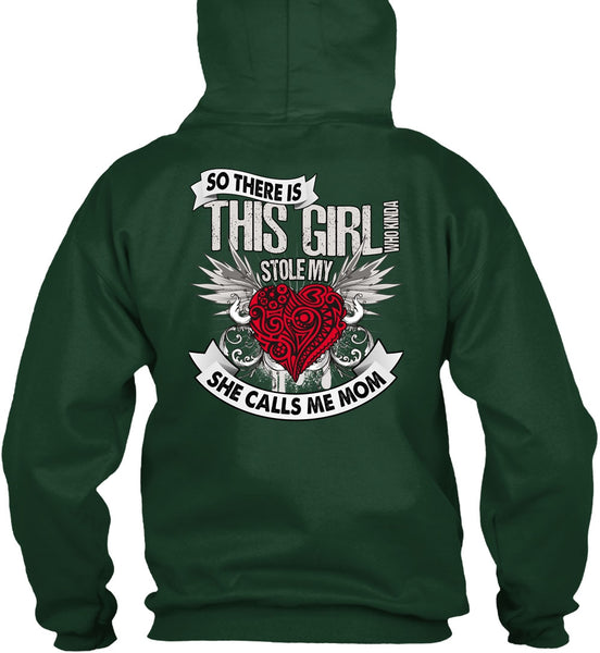 She Calls Me Mom T Shirt, This Girl Stole My Heart T Shirt