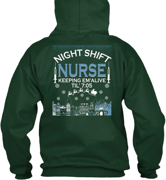 Night Shift Nurse Keeping T Shirt, This Girl Loves Christmas T Shirt
