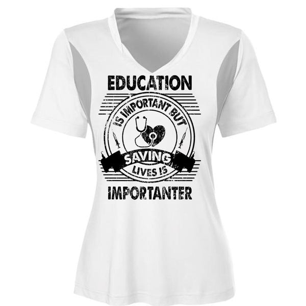 Education Is Important T Shirt, Being A Nurse T Shirt, Awesome T-Shirts