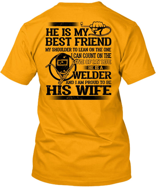I Am Proud To Be His Wife T Shirt, I Love My Wife T Shirt