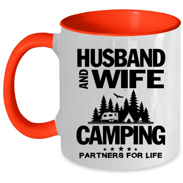 Husband And Wife Camping Partners For Life Cup