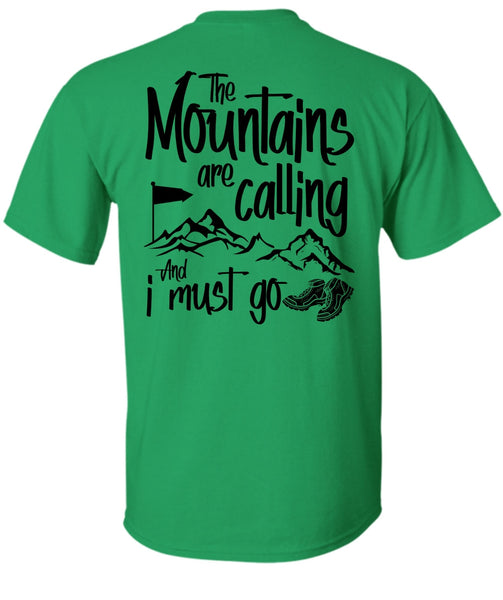 The Mountains Are Calling T Shirt, I Love Hiker T Shirt