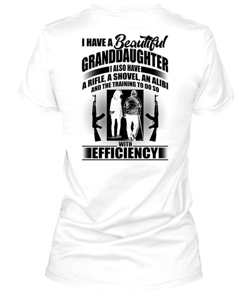 I Have A Beautiful Granddaughter T Shirt, I Love Baby T Shirt