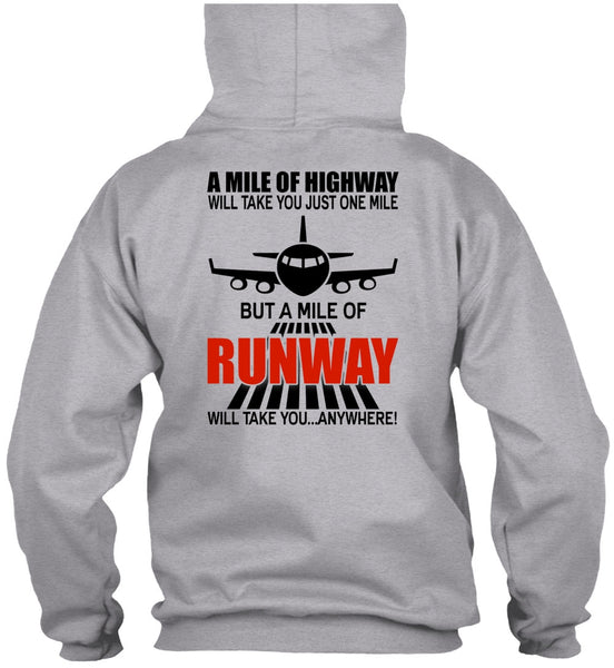 A Mile Of Highway T Shirt, I Love Pilot T Shirt