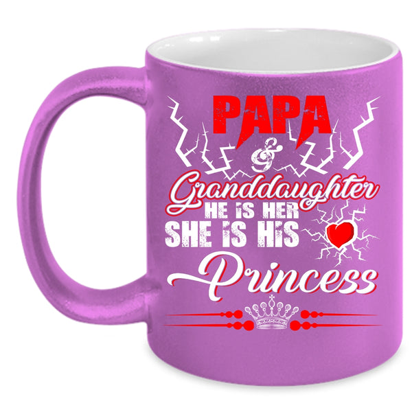 Papa And Granddaughter Coffee Mug, Cool Papa Coffee Cup