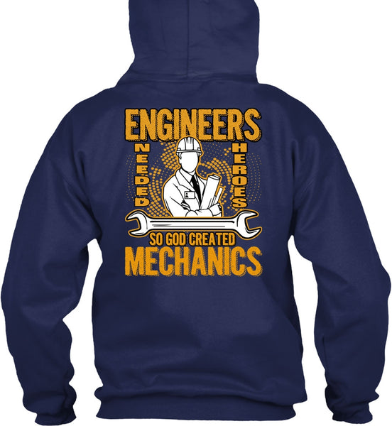 God Created Mechanics T Shirt, I Love Mechanic T Shirt
