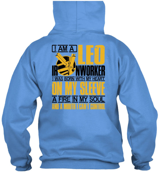 I Am A Leo Ironworker T Shirt, I Love Ironworker T Shirt