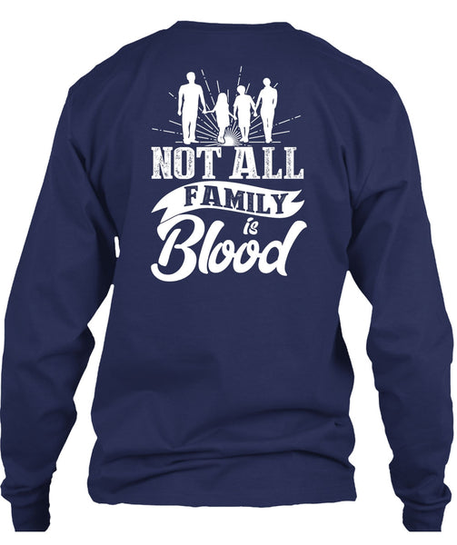 Not All Family Is Blood T Shirt, Being A Papa T Shirt