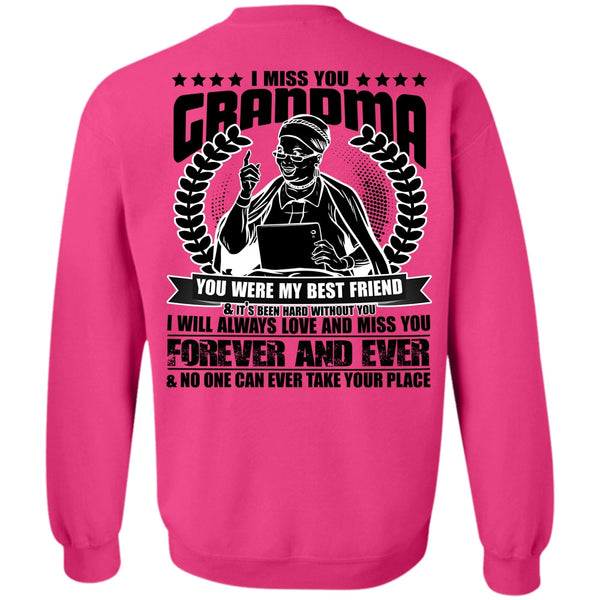 I Love Nana T Shirt, I Miss You Grandma Sweatshirt