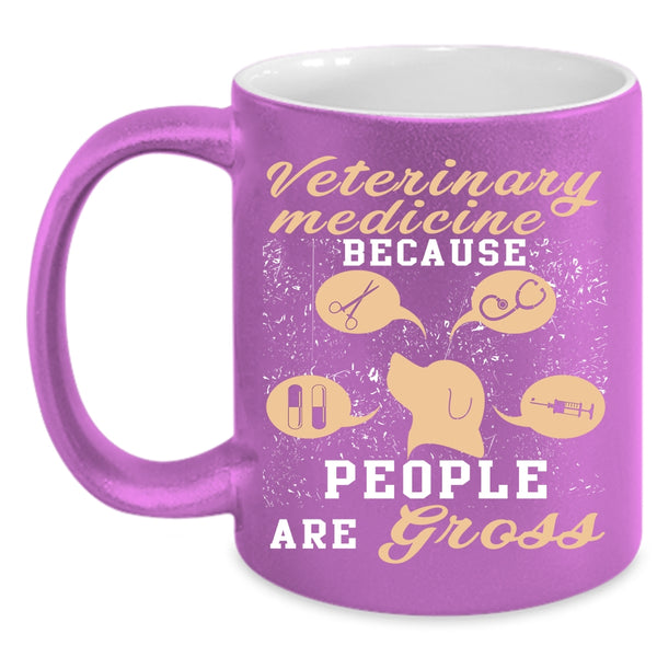 Veterinary Medicine Coffee Mug, Cool Vet Tech Coffee Cup