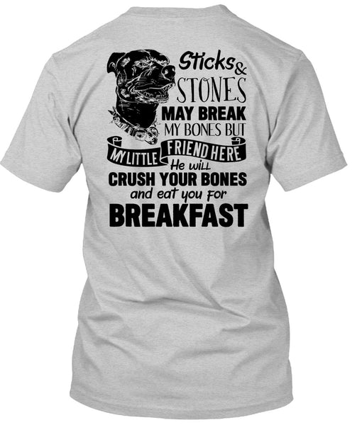 You For Breakfast T Shirt, I Love Pit Bull T Shirt
