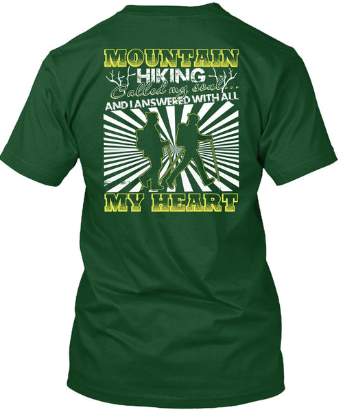 Mountain Hiking T Shirt, I Love Hiking T Shirt