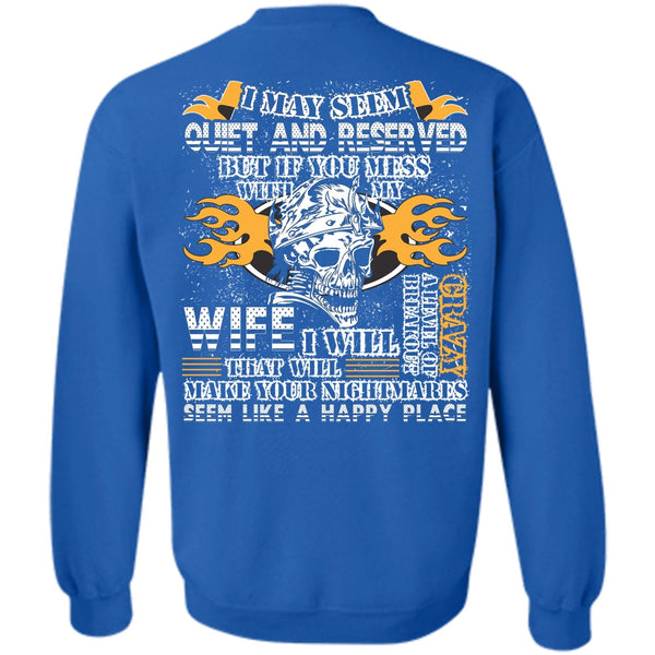 Happy Place T Shirt, I Love Wife Sweatshirt