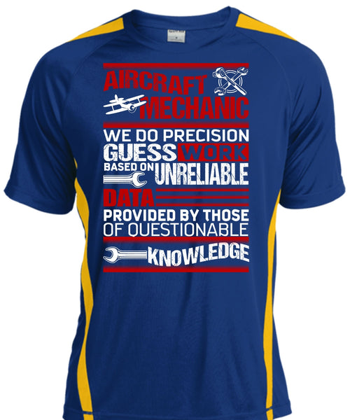 Aircraft Mechanic T Shirt, We Do Precision Guesswork T Shirt, Cool Shirt