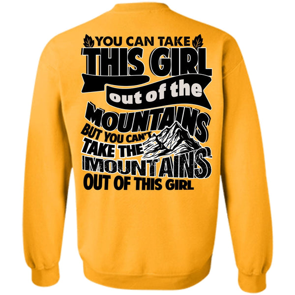 I Love Hiking T Shirt, Mountains Out Of This Girl Sweatshirt