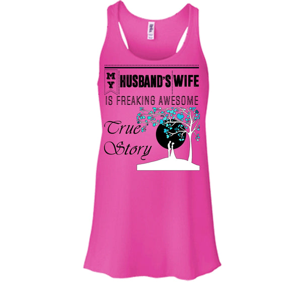 My Husband's Wife T Shirt, Coolest Wife T Shirt, Awesome t-shirts